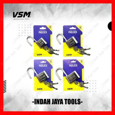 VSM Kunci Gembok 30 40 50 60 mm Leher Panjang Pendek Rumah Pagar Pintu 30 PENDEK