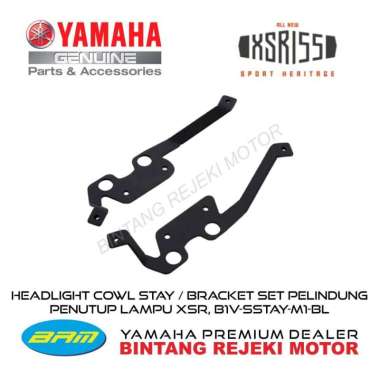 HEADLIGHT COWL STAY / BRACKET PENUTUP LAMPU XSR155, B1VSSTAYM1BL