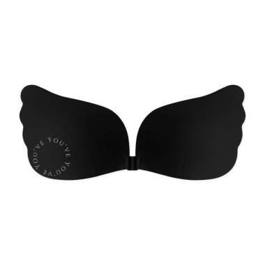 You've (YouHave) Bra Tempel BH Tempel Premium Push Up Sayap Kancing Tengah Bra Tempel 33668 Hitam Ka
