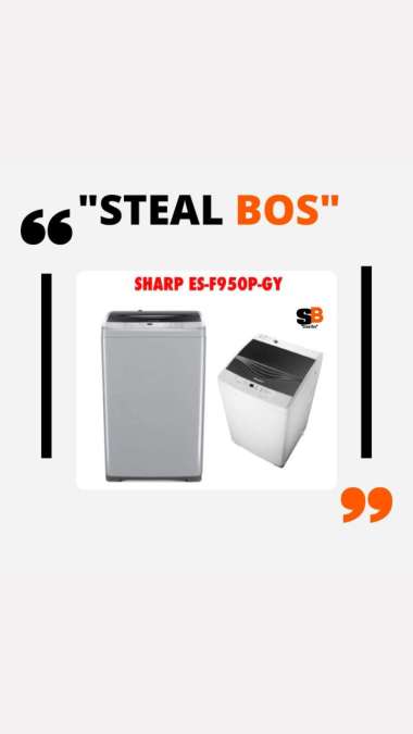 SHARP mesin cuci 1 tabung f950y 1 tabung sharp mesin cuci 1 tabung