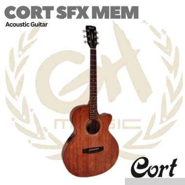 Cort SFX-MEM-OP Acoustic Guitar w/Bag - Gitar Akustik