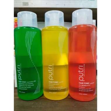 PUTRI HAIR TONIC / HAIR TONIC RAMBUT KUNING 450ML