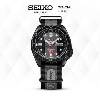 Seiko 5 Sports Super Club Limited Edition SRPK75K1 Black Nylon Automatic Original
