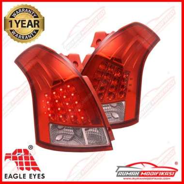 STOP LAMP - SUZUKI SWIFT 2004-2010 - LED - RED CLEAR - EAGLEEYES