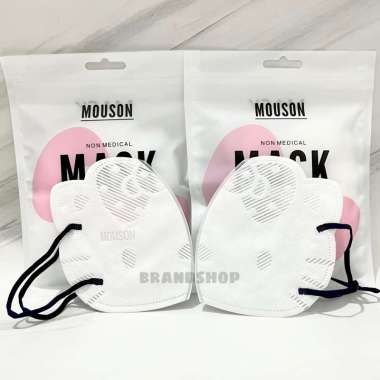Mouson Masker Duckbill Hello Kitty 3ply isi 10 pcs Navy