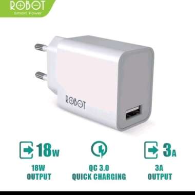 Robot Adaptor Charger RTF1 RT F1 Batok Charger 18W QC3.0 3A