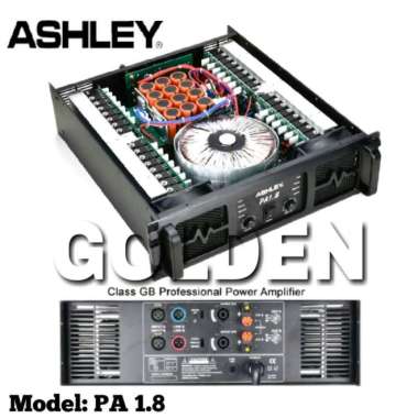 Baru Power Ashley Pa 1.8 Professional Amplifier Termurah