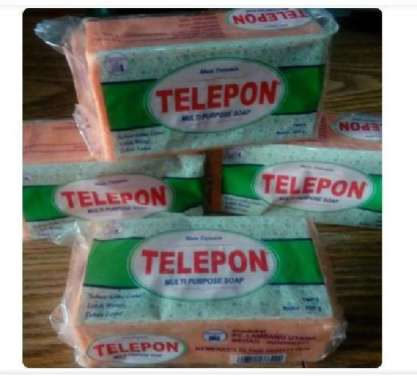 Sabun Batang Telepon / Sabun Cap Telepon 1 batang 200gr multi purpose