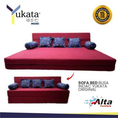 Sofa Bed Busa Inoac Yukata Original/Kasur Sofabed Inoac Yukata Ori
