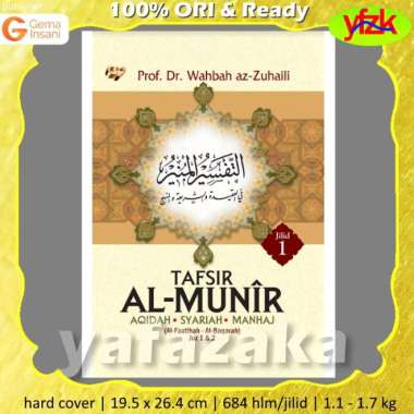 Buku Tafsir Al-Munir Original Tafsir Al Quran