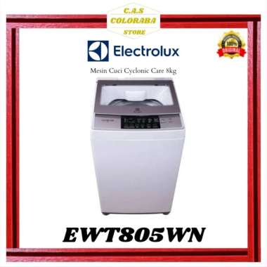 MESIN CUCI ELECTROLUX EWT805WN MESIN CUCI TOP LOADING 8 KG INVERTER EWT805 805WN MESIN CUCI ELECTROL