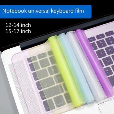 Erilles Universal Silicone Keyboard Cover for Macbook H5 Kiboard Komputer Kibord Gaming Keybord Kybo