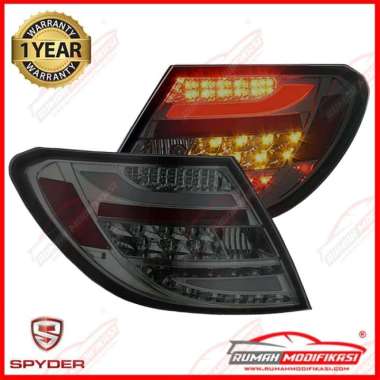 STOP LAMP - BENZ W204 C-CLASS 2007-2011 - LED - LIGHT BAR - SMOKE