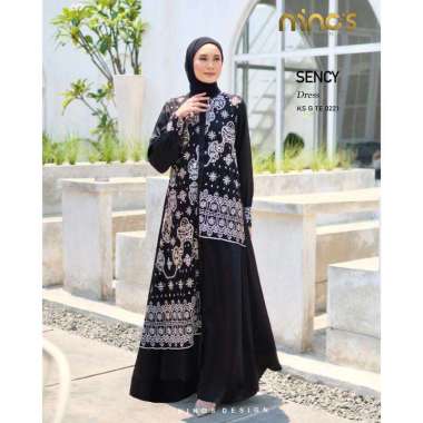 Sency Dress By Ninos Design Black