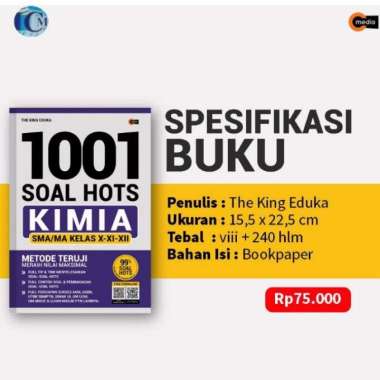 1001 Bank Soal HOTs SMA Matematika, Kimia, Fisika & Biologi SMA/MA Kimia