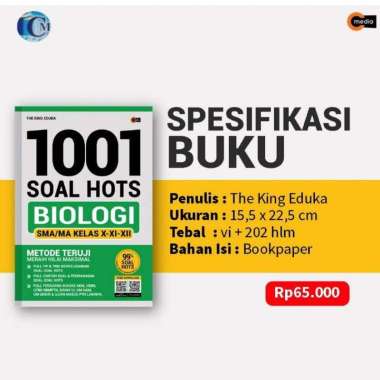 1001 Bank Soal HOTs SMA Matematika, Kimia, Fisika & Biologi SMA/MA Biologi