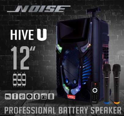 speaker portable noise 899u 899 u 899 hive u 12inch