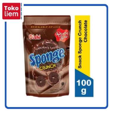 Oishi Snack Sponge Crunch Chocolate 100G