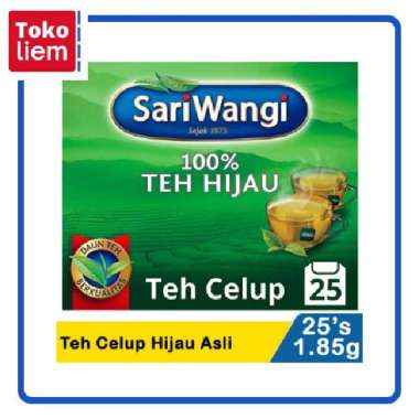 Promo Harga Sariwangi Teh Hijau 46 gr - Blibli