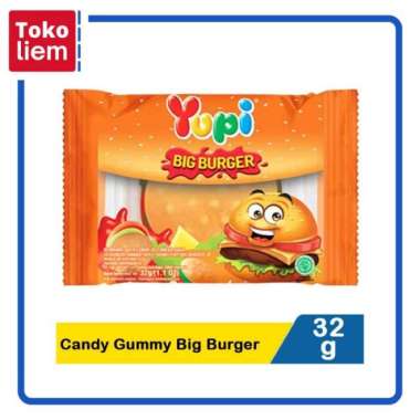 Yupi Candy Gummy Big Burger 32G