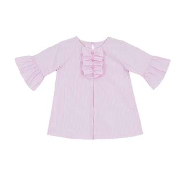 TORIO Smart Casual Pink Blouse - Atasan Anak Perempuan 11-12 tahun