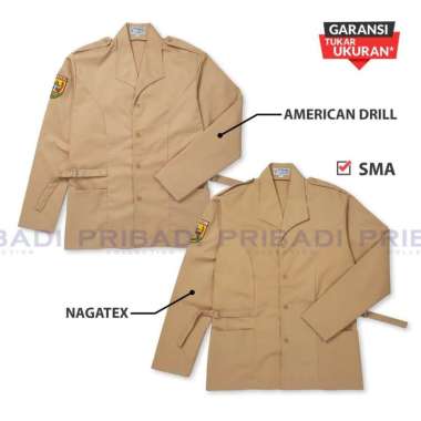 Baju Pramuka SMA Putri Penegak Pembina Gesper Lengan Panjang - Seragam No 17 Nagatex