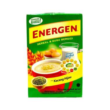 Promo Harga Energen Cereal Instant Kacang Hijau per 5 pcs 30 gr - Blibli
