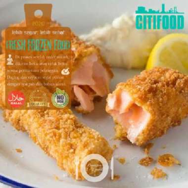 Panko Salmon Strips | Strip Ikan Salmon | Frozen