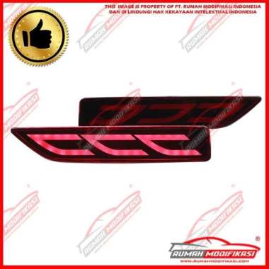 BUMPER LAMP - HONDA MOBILIO 2016-2019 - RED - LIGHT BAR - VERSI 2