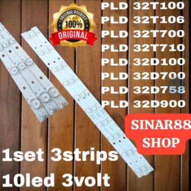 BACKLIGHT POLYTRON 32 INC PLD 32T106 32T100 32T700 32T710 32D100 32D700 32D758 32D900 TV LED LCD LAM