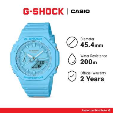 G-Shock GA-2100-2A2DR Tone-On-Tone Jam Tangan Pria Original Analog