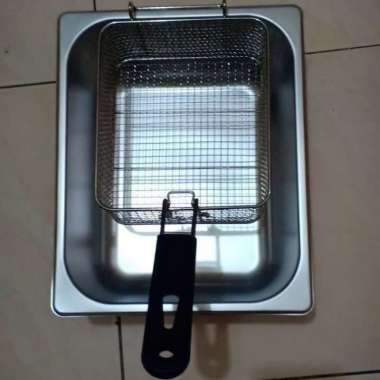wajan deep fryer set kotak saringan wajan kotak potato