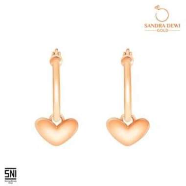 Anting Sandra Dewi Gold Golden Love Vol.2 Collections EA220837