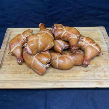 Smoked Chicken Leg (Whole) / Paha Ayam Pistol Asap 2pcs 350-400gr