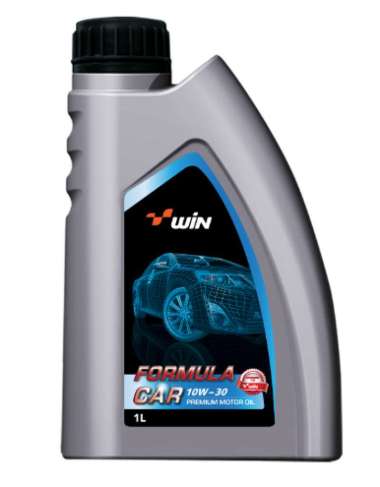 Oli Mesin Mobil LCGC Eco WIN Formula Car SAE 10W30 API SL 1 Liter