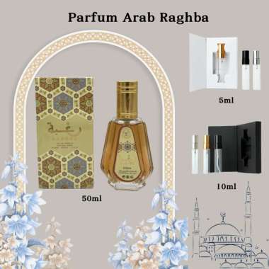 No Brand Parfum Wanita Arab Eau De Parfume Murah Parpum Travel Size 5ML 10ML 50ML Botol Kaca (Box) 5
