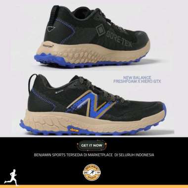 Sepatu lari trail pria New balance Fresh foam X Hierro v7 goretex 44
