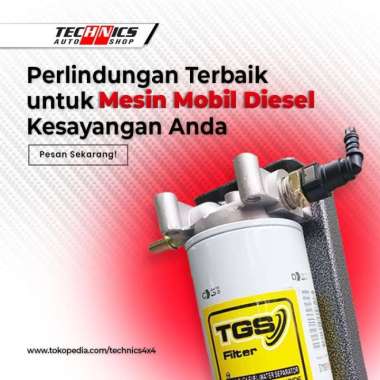 SARINGAN SOLAR | TGS EXTRA FUEL FILTER MOBIL DIESEL SOLAR