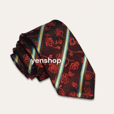 DASI KANTOR PRIA WARNA MERAH - Batik Premium