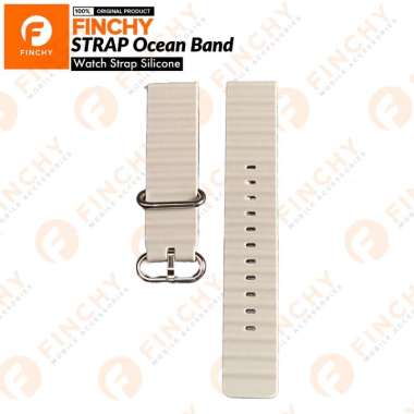 Finchy Ocean Strap LG watch sport W280 Replacement Silicone Wristband Tali Jam Smartwatch Stone
