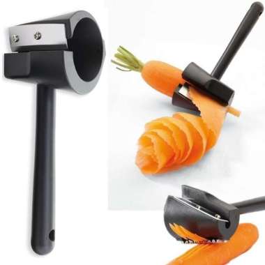 Rautan Spiral Wortel Timun Sayur Hiasan Bento Bahan Stainless WMO BC3
