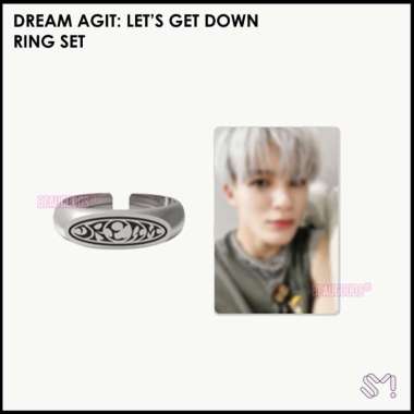 NCT DREAM - Dream Agit: Let's Get Down - Ring Set - Official - READY STOCK CHENLE