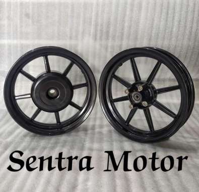 Velg Racing Honda Scoopy New Ring 12 V Rossi Vemon Comet Mini 12 Palan Hitam