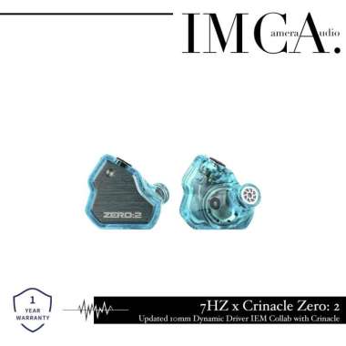 7HZ Crinacle Zero 2 / 7HZ X Crinacle Zero2 10mm Dynamic Driver IEM Blue