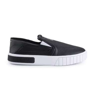 Sepatu PUMA Cali Star womens Slip on Leather Black 38628002 40