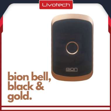 BION Cacazi Wireless Doorbell Waterproof 300M Remote Bel Pintu