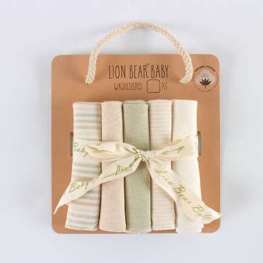 Tembem Baby - Waslap Bayi Sapu Tangan Bayi isi 5 / Washcloth Baby / Waslap Lap Iler Bayi Sapu Tangan