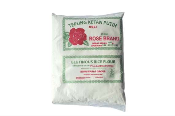 Tepung Ketan Putih Rose Brand 500gr