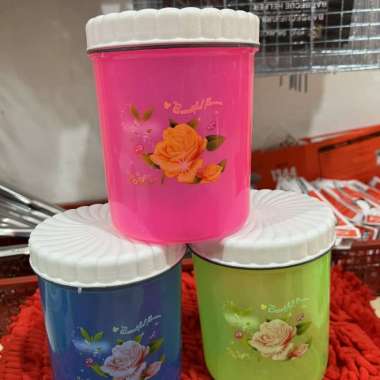 Toples plastik tutup putar toples kacang/toples ssj 188