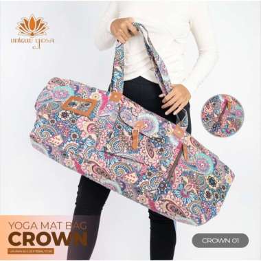 VERISH Tas Yoga / Crown Yoga Bag / Tas Yoga / Tas Matras Yoga / Tas Yoga Ukuran Besar / Tas Yoga Mot